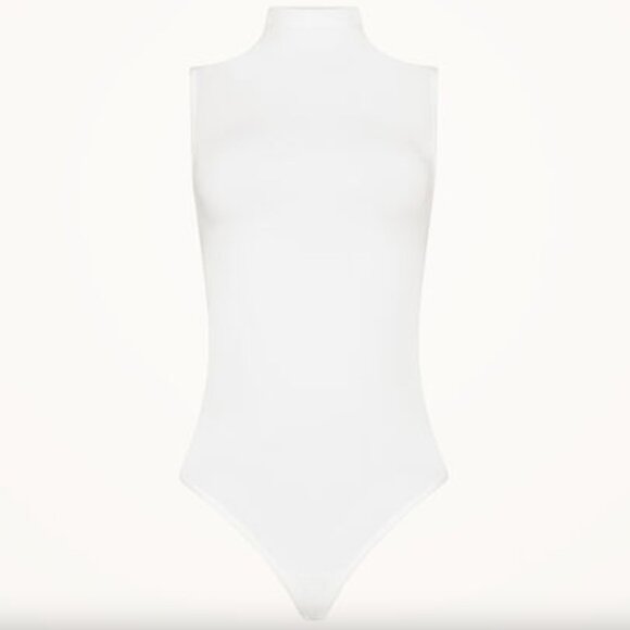 Perfect layering!  Wolford turtleneck string bodysuit top, NWOT, XS - Picture 2 of 12